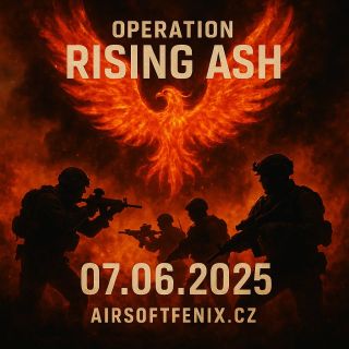 🔥 OPERATION RISING ASH: MILOVICE 2025 🔥 Vstup do nové série airsoftových operací od airsoftfenix.cz. 🗓 Kdy: 07.06.2025 📍...