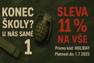 🎯 Konec školy? U nás samé 1! 🎖️ Sleva 11 % na celý sortiment – nejen v eschopu ale i na prodejně :) Léto je tu a my...