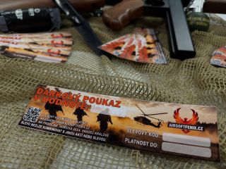Hledáš dárek pro airsofťáka, který opravdu potěší? 🎁 Na našem e-shopu najdeš vánoční poukazy, které můžeš využít na...